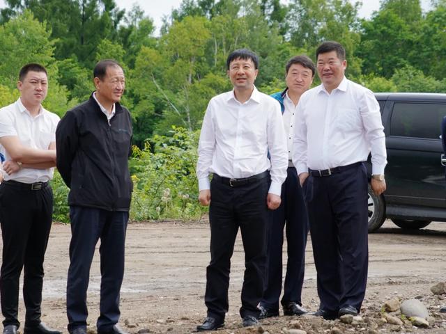 王连弟到白河林业分公司调研环保督查整改和防汛工作