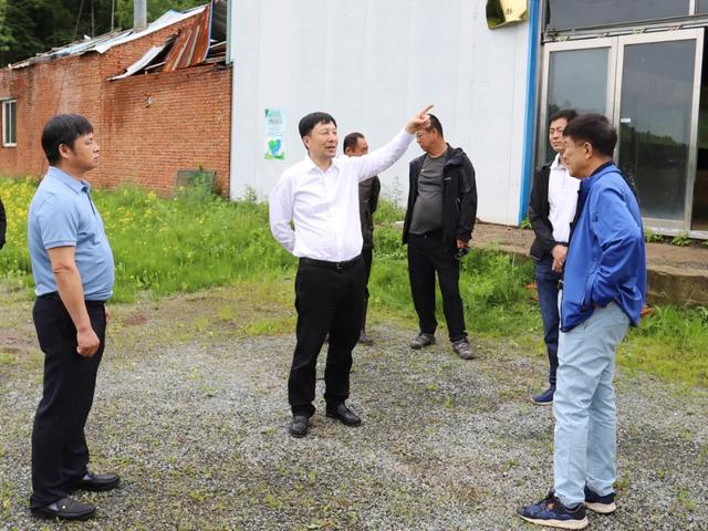 印象长白山森工：王连弟到长白山森工仙峰滑雪场调研项目建设工作